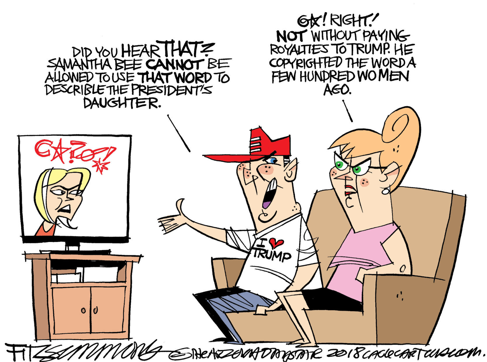Daily Fitz Cartoon: Bee